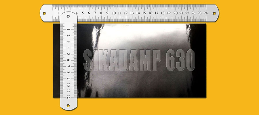 sikadamp sound reducing sheet